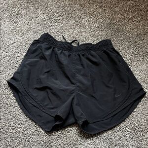 Nike Women's Dri-fit  Black Athletic Shorts